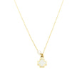 NECKLACE  GOLD 585 & PRECIOUS STONES - 102533 - Availability: Immediately