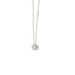 NECKLACE WHITE GOLD 585 & C.Z. - 102551 - Availability: Immediately