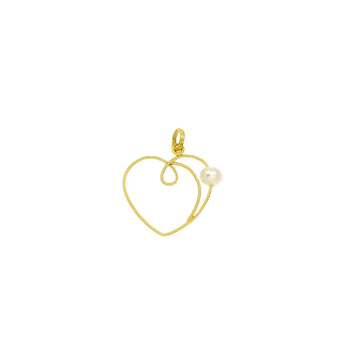 PENDANT  GOLD 585 & PEARLS - 102600 - Availability: Immediately