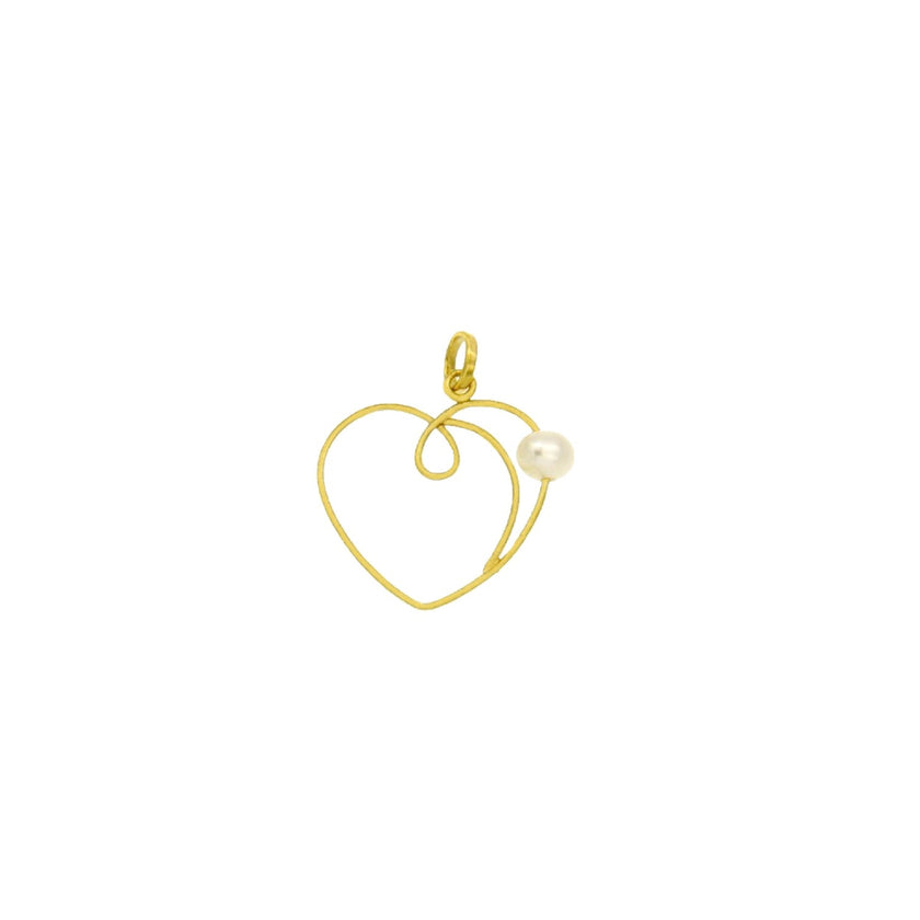 PENDANT  GOLD 585 & PEARLS - 102600 - Availability: Immediately