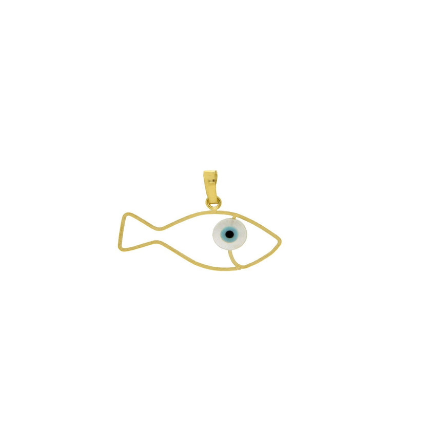 PENDANT  GOLD 585 & SEMIPRECIOUS STONES - 102601 - Availability: Immediately