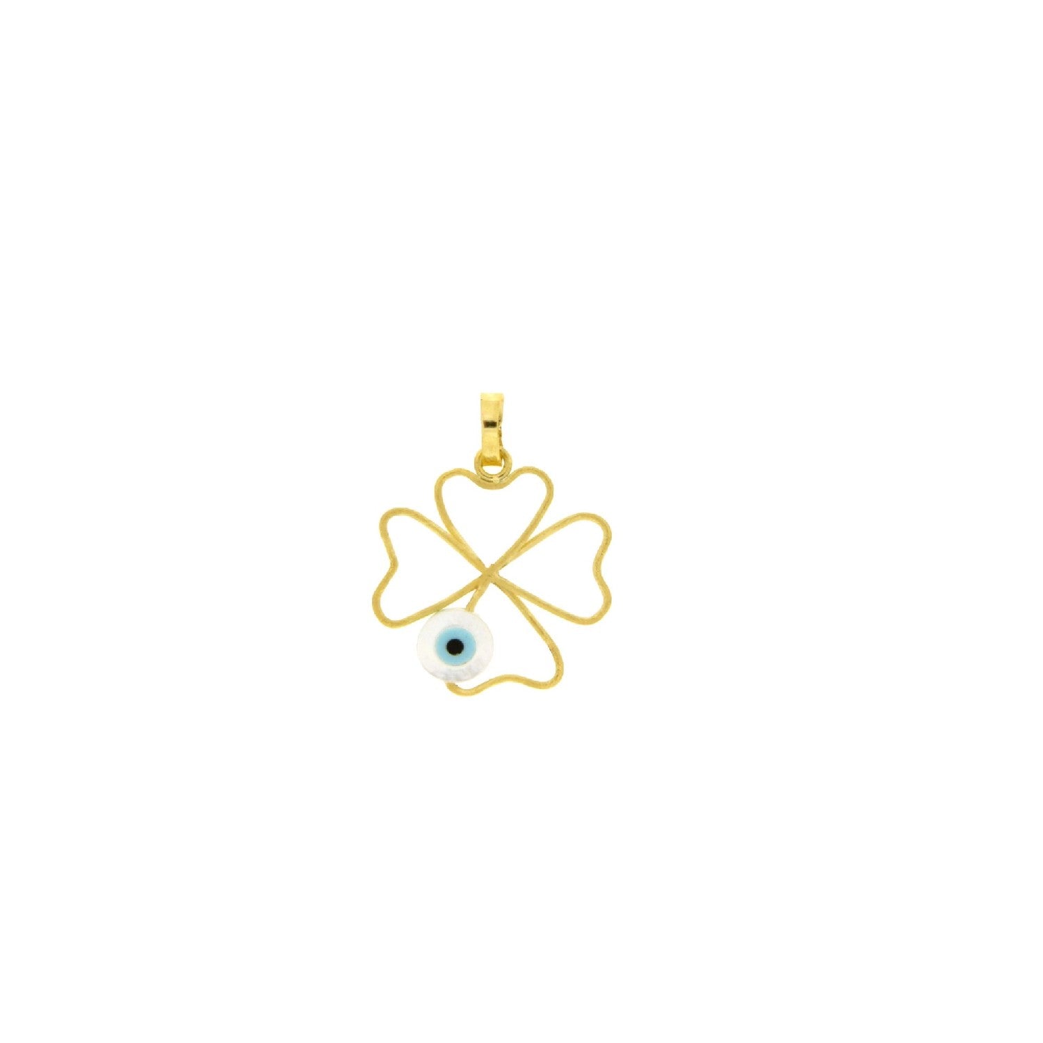 PENDANT  GOLD 585 & SEMIPRECIOUS STONES - 102602 - Availability: Immediately
