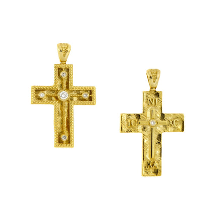 CROSS GOLD 14K &  PRECIOUS STONES - 102642 - Availability: Immediately