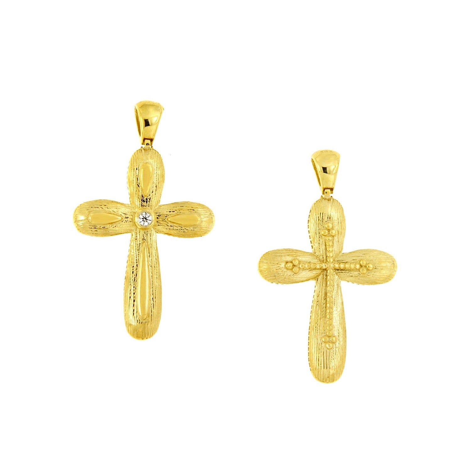 CROSS GOLD 14K &  PRECIOUS STONES - 102644 - Availability: Immediately