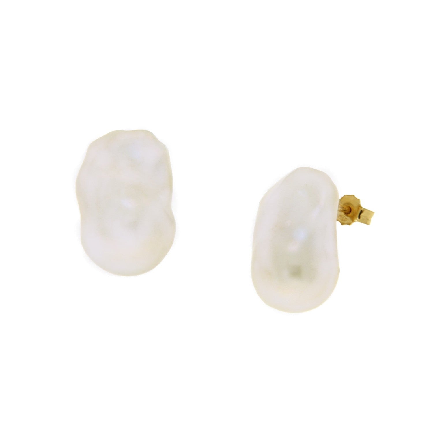 EARRINGS  GOLD 750 & PEARLS - 102664 - Availability: Immediately