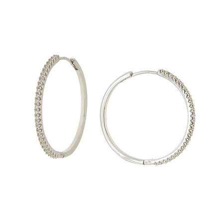 EARRINGS  SILVER 925 & C.Z. - 102704 - Availability: Immediately