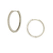 EARRINGS  SILVER 925 & C.Z. - 102705 - Availability: Immediately