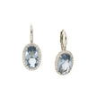 EARRINGS  SILVER 925 & C.Z. - 102709 - Availability: Immediately