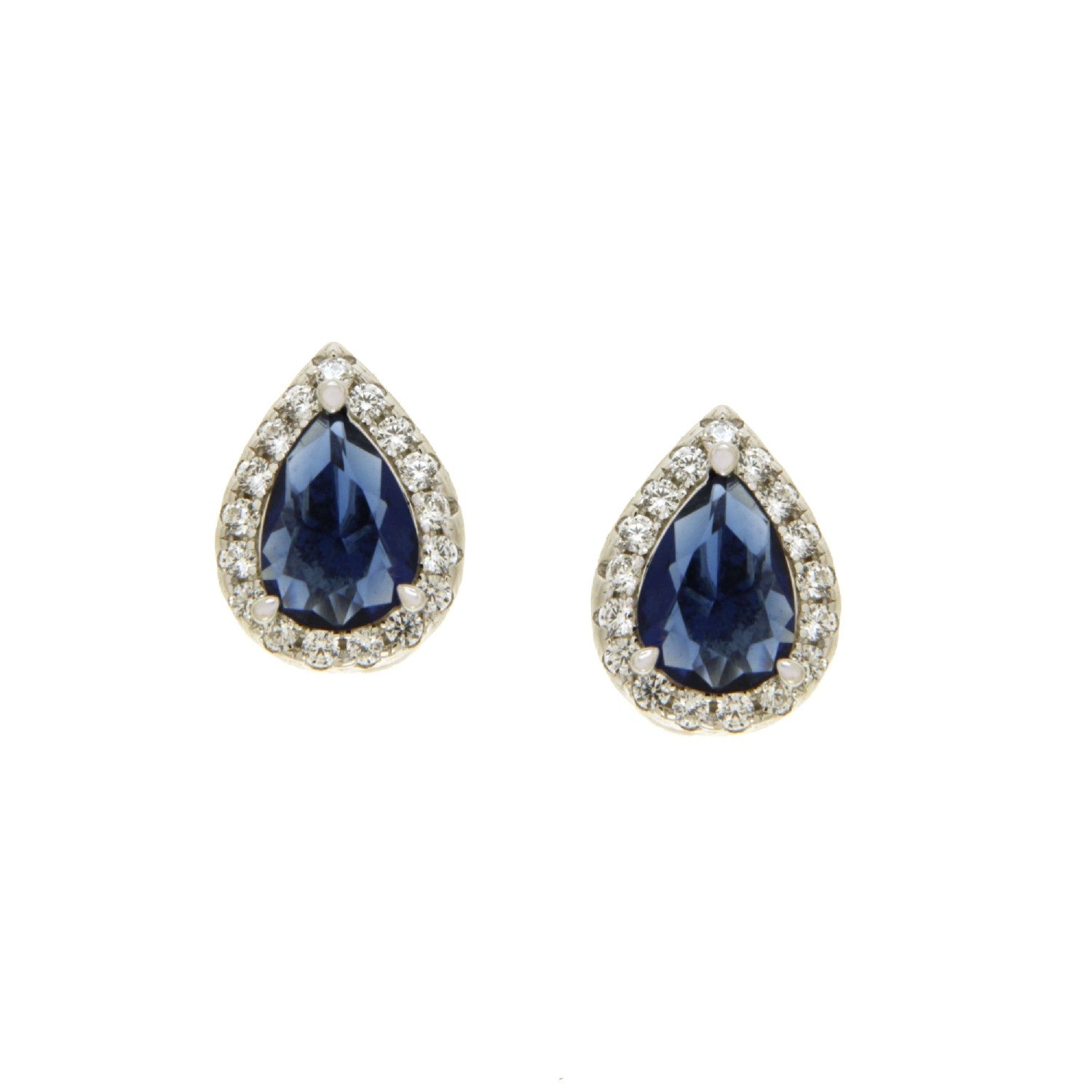 EARRINGS  SILVER 925 & C.Z. - 102711 - Availability: Immediately
