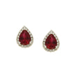 EARRINGS  SILVER 925 & C.Z. - 102713 - Availability: Immediately
