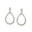 EARRINGS  SILVER 925 & C.Z. - 102715 - Availability: Immediately