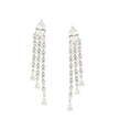 EARRINGS  SILVER 925 & C.Z. - 102716 - Availability: Immediately