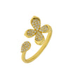 RING YELLOW SILVER 925 & C.Z. - 102733 - Availability: Immediately