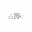 CLASP  SILVER 925 ΖΙΡΓΚΟΝ - 102740 - Availability: Immediately