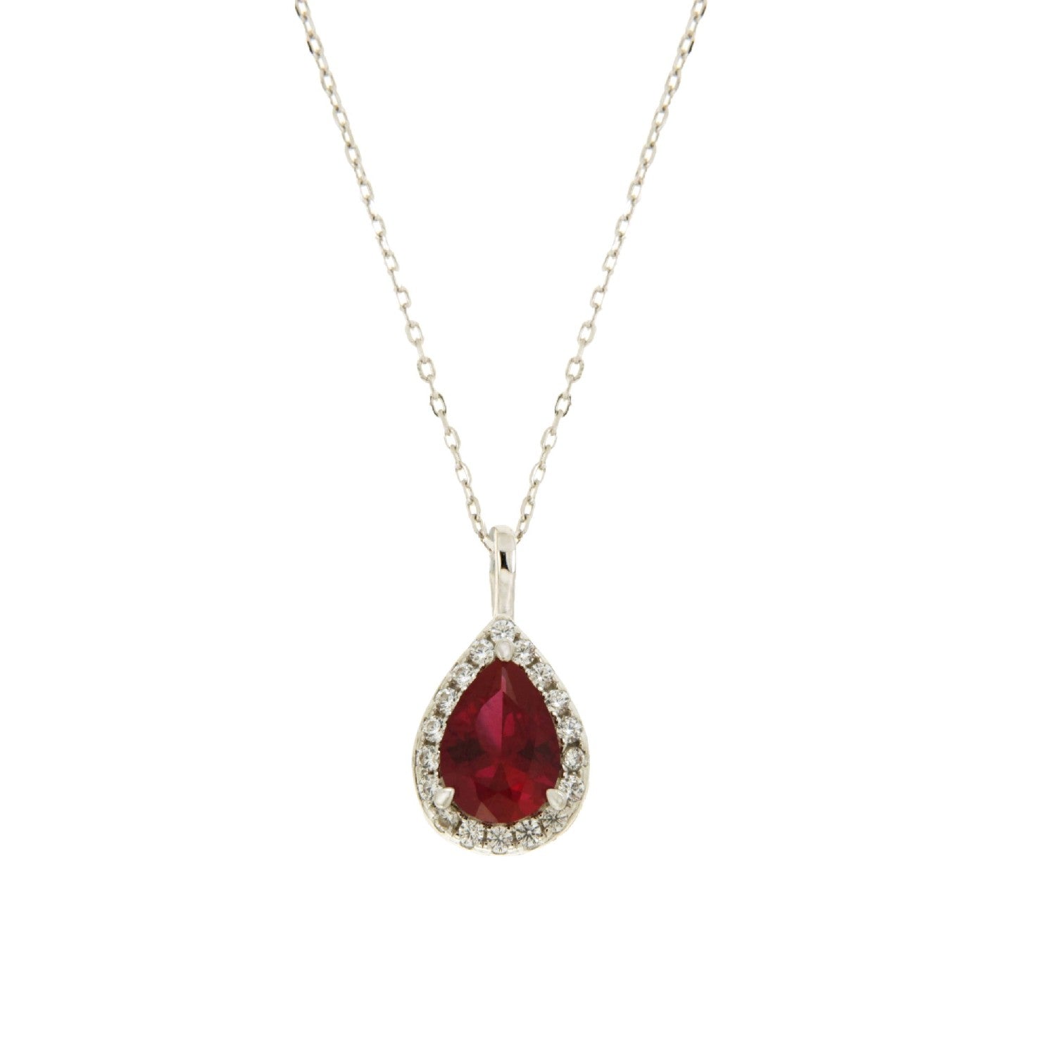 NECKLACE  SILVER 925 & C.Z. - 102763 - Availability: Immediately