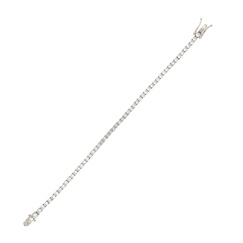 BRACELET  SILVER 925 & C.Z. - 102770 - Availability: Immediately