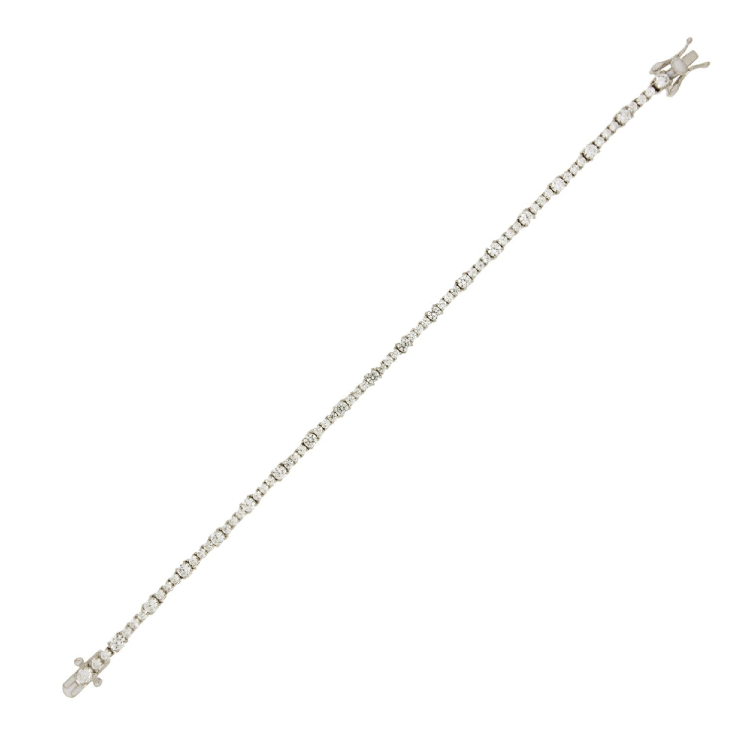 BRACELET  SILVER 925 & C.Z. - 102777 - Availability: Immediately