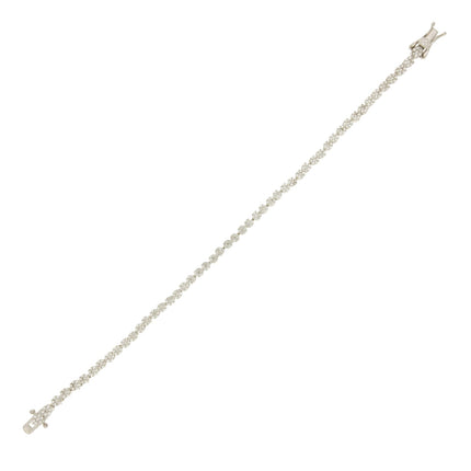 BRACELET  SILVER 925 & C.Z. - 102779 - Availability: Immediately