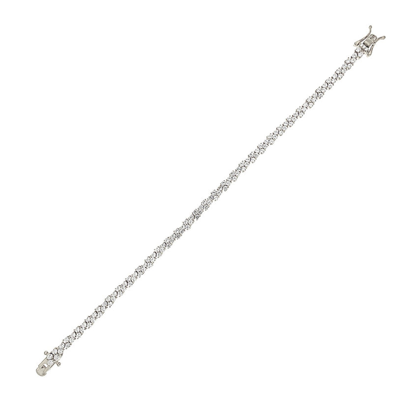 BRACELET  SILVER 925 & C.Z. - 102781 - Availability: Immediately
