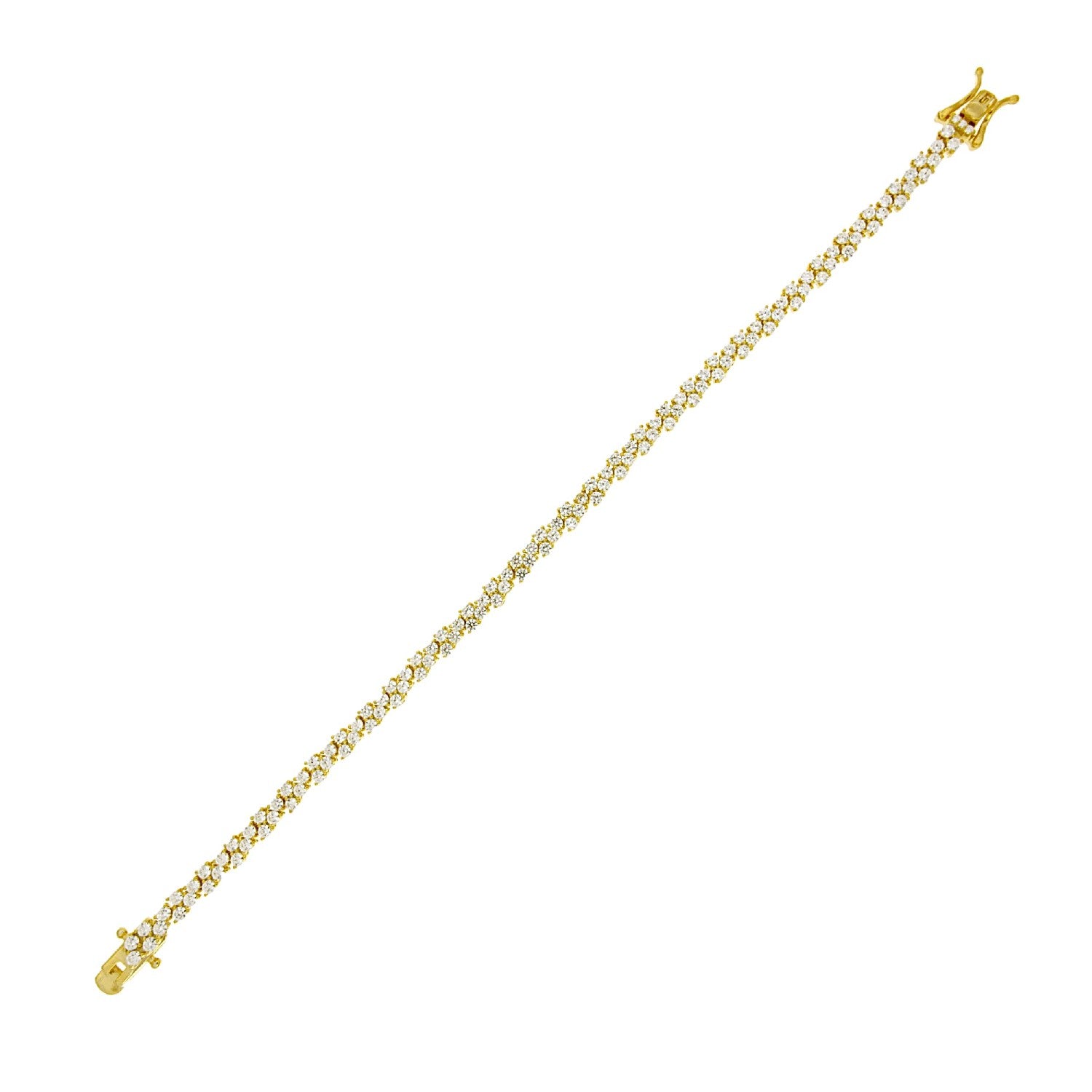 BRACELET  SILVER 925 & C.Z. - 102782 - Availability: Immediately