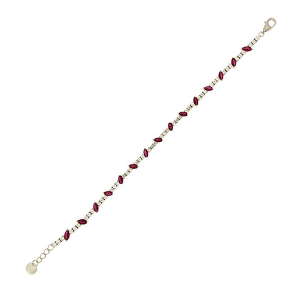 BRACELET  SILVER 925 & C.Z. - 102785 - Availability: Immediately