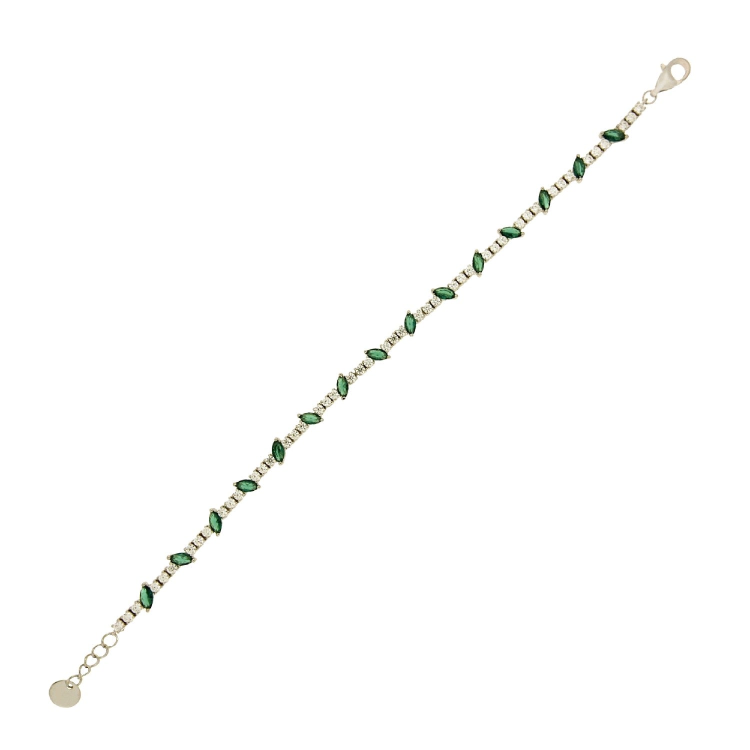 BRACELET  SILVER 925 & C.Z. - 102786 - Availability: Immediately