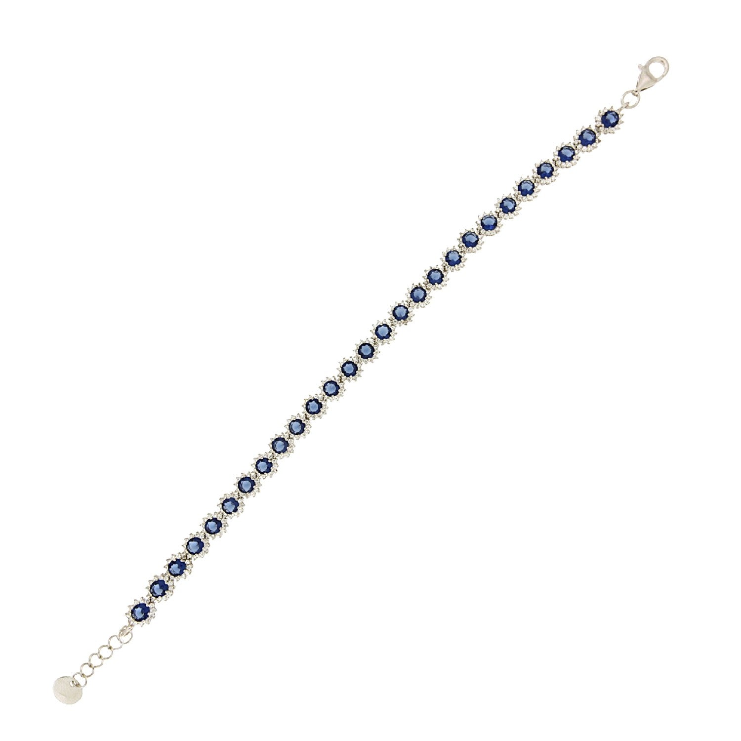 BRACELET  SILVER 925 & C.Z. - 102787 - Availability: Immediately