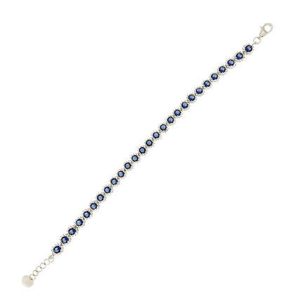 BRACELET  SILVER 925 & C.Z. - 102787 - Availability: Immediately