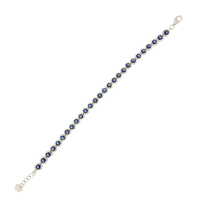 BRACELET  SILVER 925 & C.Z. - 102787 - Availability: Immediately