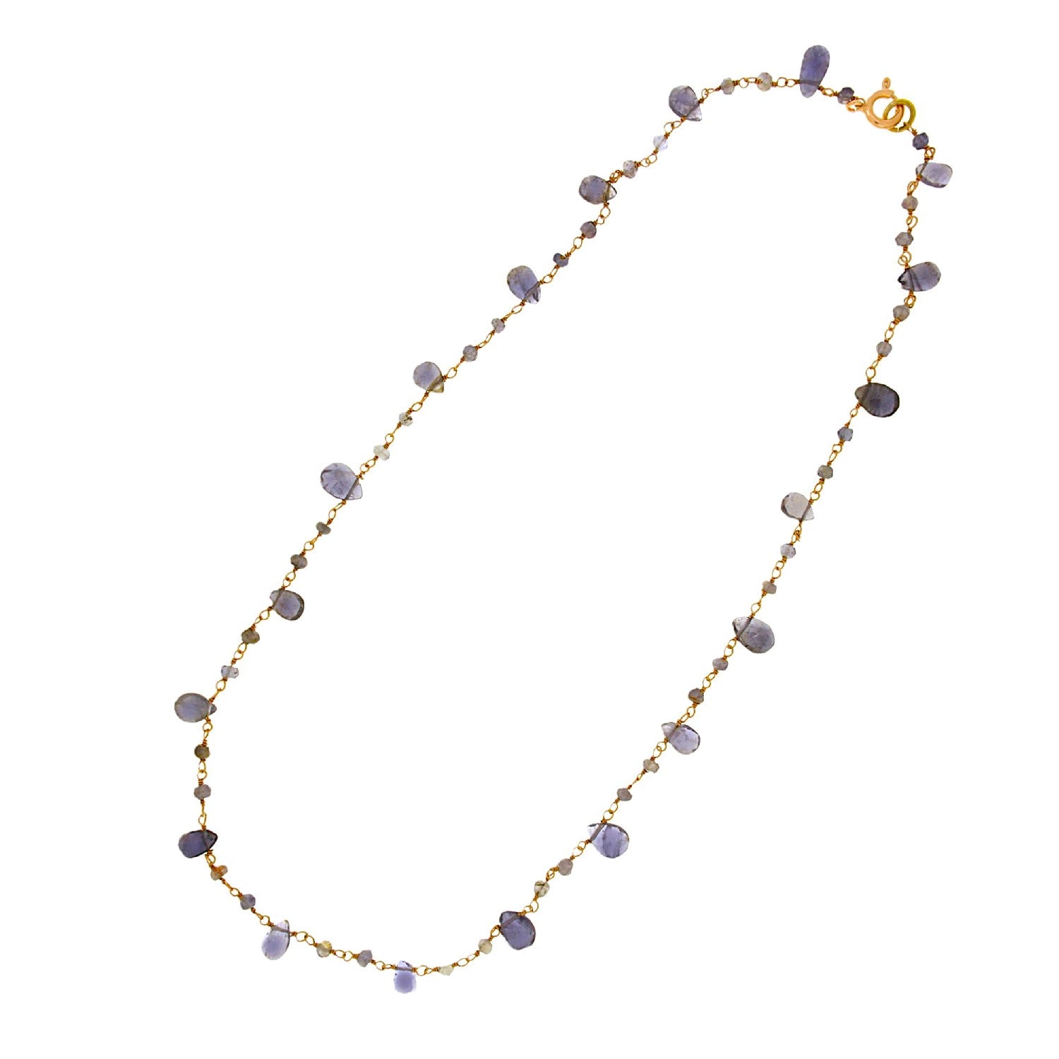 NECKLACE  SILVER 925 & SEMIPRECIOUS STONES - 102842 - Availability: Immediately