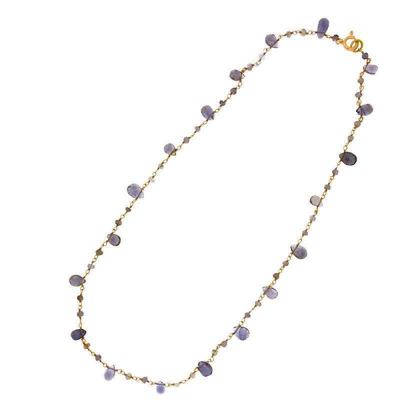 NECKLACE  SILVER 925 & SEMIPRECIOUS STONES - 102842 - Availability: Immediately