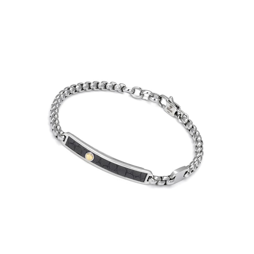 BRACELET WHITE STEEL - 102900 - Availability: Immediately
