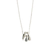 NECKLACE  SILVER 925 & SYNTHETIC STONES - 102923 - Availability: Immediately