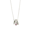 NECKLACE  SILVER 925 & SYNTHETIC STONES - 102924 - Availability: Immediately