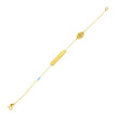 BRACELET YELLOW SILVER 925 - 102931 - Availability: Immediately