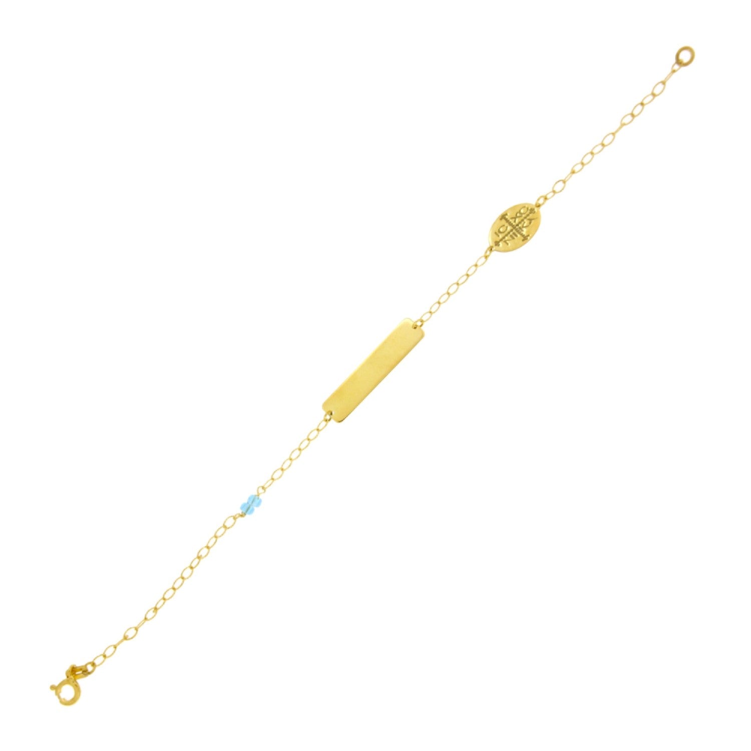 BRACELET YELLOW SILVER 925 - 102931 - Availability: Immediately