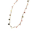 NECKLACE PINK SILVER 925 & SEMIPRECIOUS STONES - 102932 - Availability: Immediately