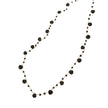 NECKLACE PINK SILVER 925 & SEMIPRECIOUS STONES - 102934 - Availability: Immediately