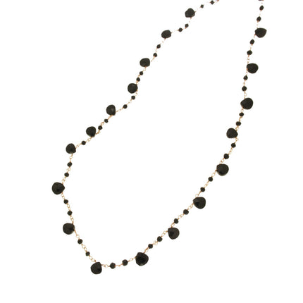 NECKLACE PINK SILVER 925 & SEMIPRECIOUS STONES - 102934 - Availability: Immediately