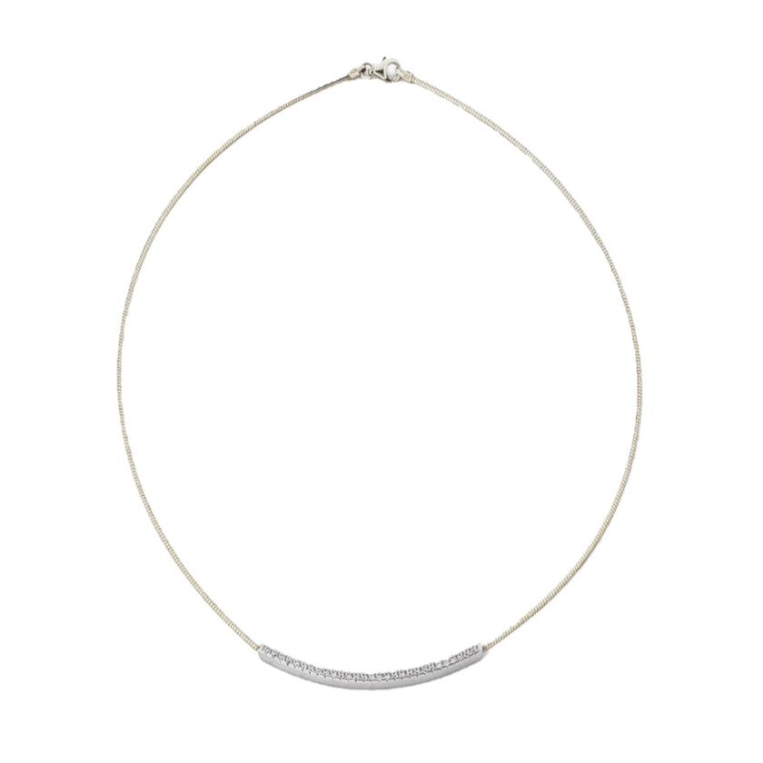 NECKLACE  SILVER 925 & C.Z. - 102949 - Availability: Immediately