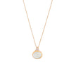 NECKLACE YELLOW SILVER 925 & SYNTHETIC STONES - 102951 - Availability: Immediately
