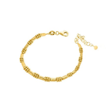 BRACELET YELLOW SILVER 925 - 102989 - Availability: Immediately