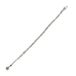 BRACELET WHITE STEEL - 102993 - Availability: Immediately