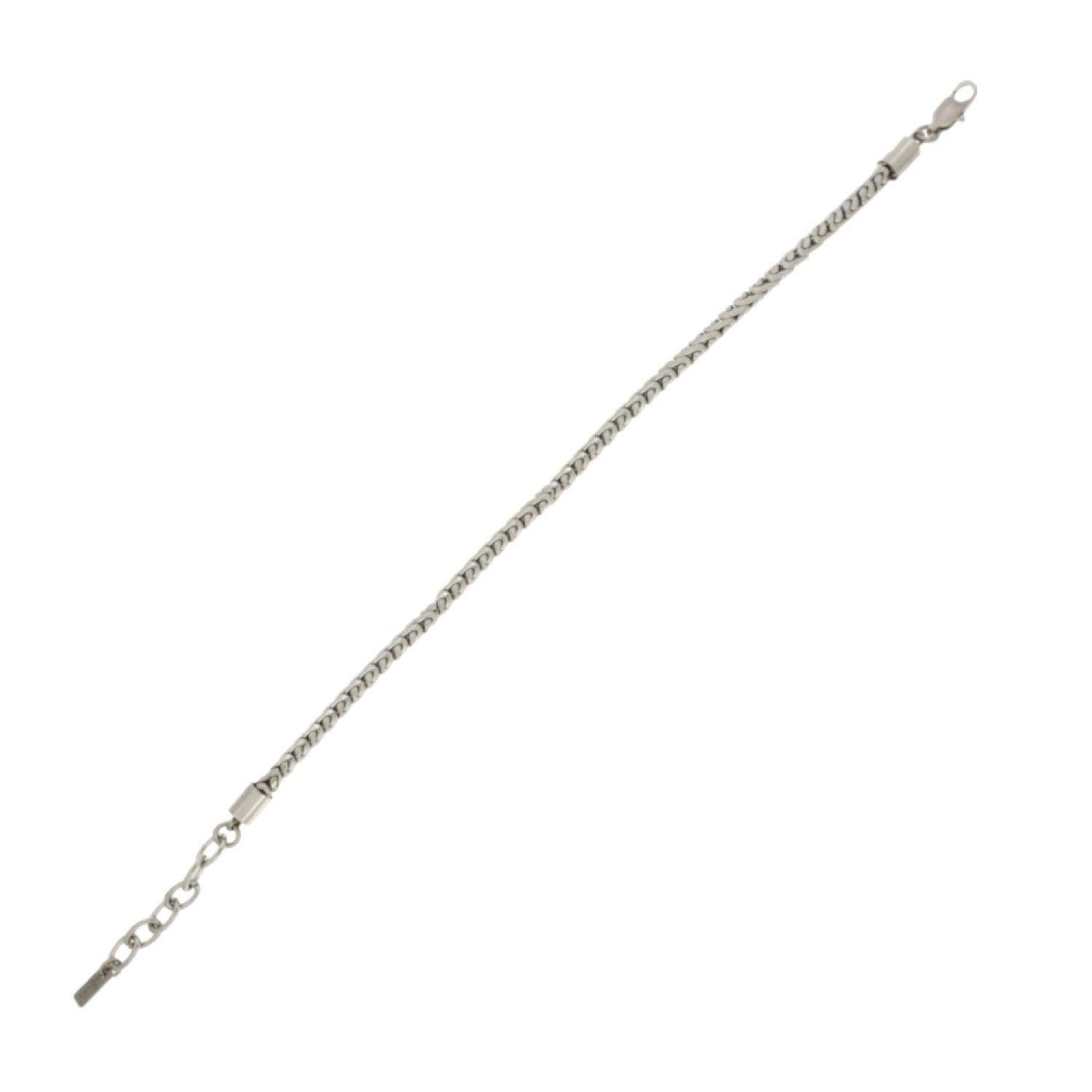 BRACELET WHITE STEEL - 102997 - Availability: Immediately