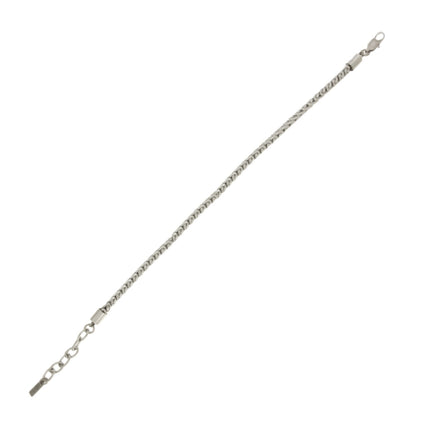 BRACELET WHITE STEEL - 102997 - Availability: Immediately