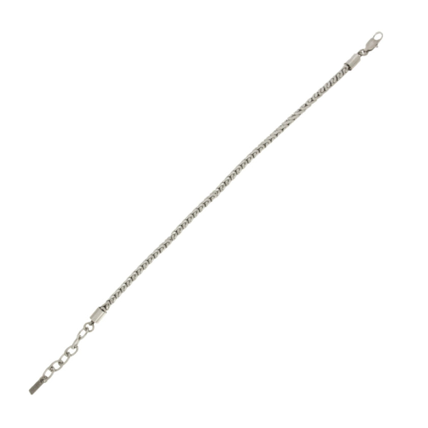 BRACELET WHITE STEEL - 102997 - Availability: Immediately