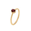 RING PINK GOLD 585 & PRECIOUS STONES - 103024 - Availability: Immediately