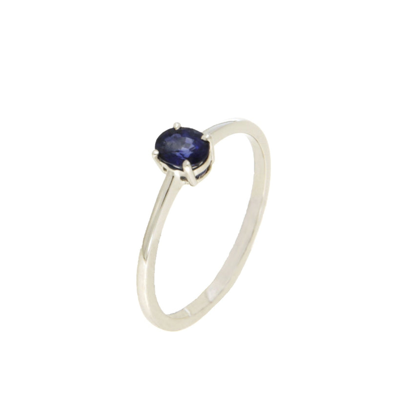 RING WHITE GOLD 585 & PRECIOUS STONES - 103026 - Availability: Immediately