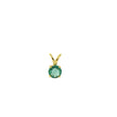 PENDANT  GOLD 585 & PRECIOUS STONES - 103028 - Availability: Immediately
