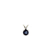 PENDANT WHITE GOLD 585 & PRECIOUS STONES - 103032 - Availability: Immediately